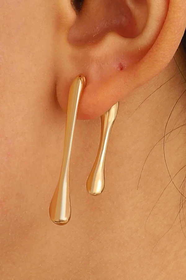 Asymmetrical Droplet Earrings>MICAS Best