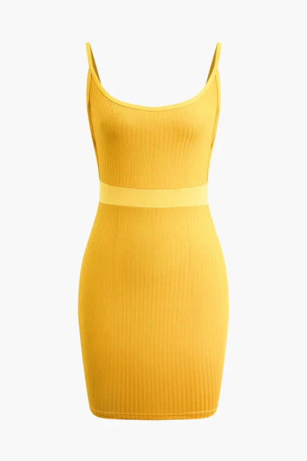 Backless Slip Mini Dress>MICAS Outlet