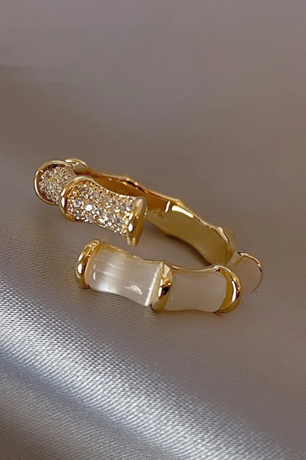 Bamboo Joint Design Ring>MICAS Fashion