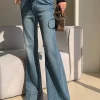 Basic Denim High-Waisted Jeans>MICAS Best