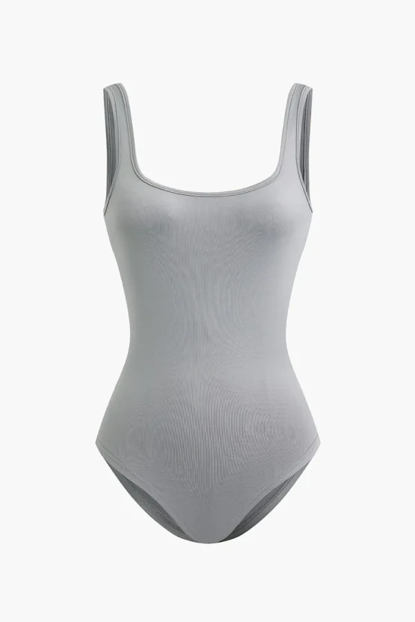 Basic Solid Tank Bodysuit>MICAS New