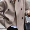 Basic Solid Warm Coat>MICAS Fashion