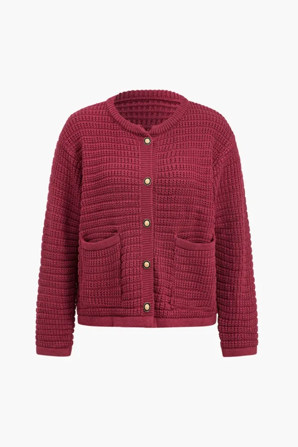 Button Sweater Cardigan>MICAS Outlet