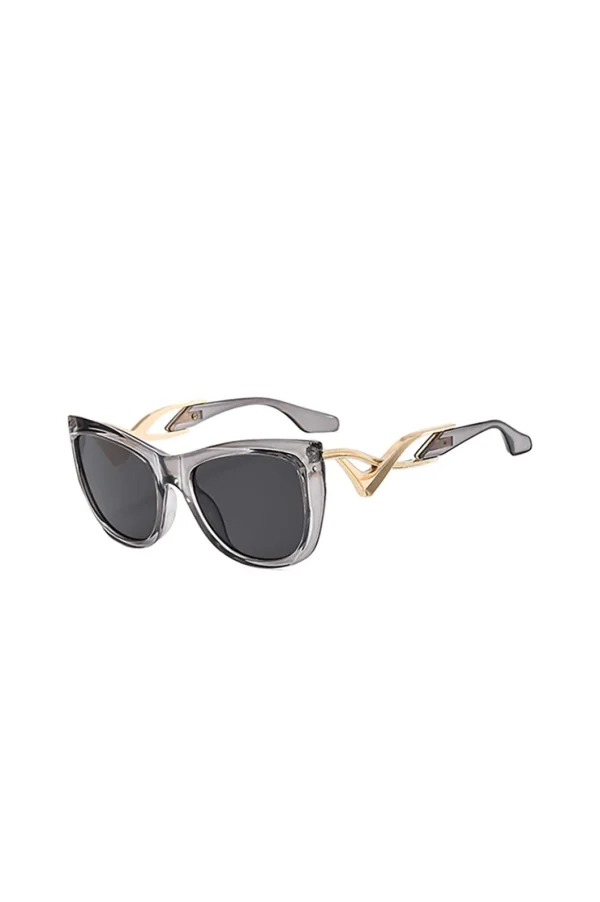 Cat-Eye Curved Sunglasses>MICAS Hot