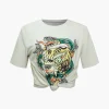 Chinoserie Print T-Shirt>MICAS Clearance