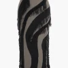 Contrast Fringe Skirt>MICAS Sale