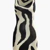 Contrast Sleeveless Knit Mini Dress>MICAS Sale