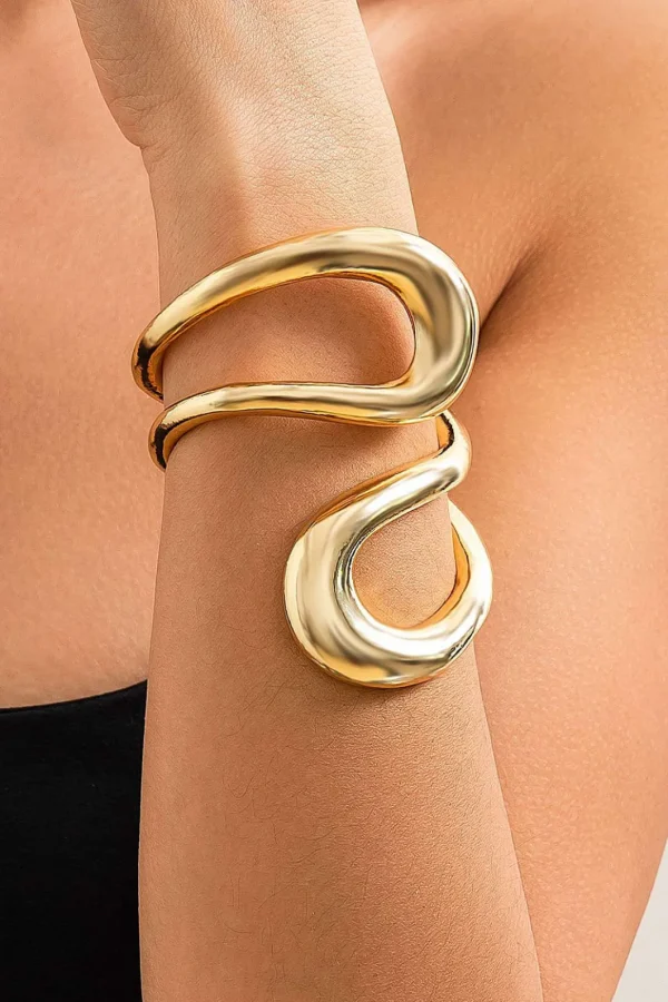 Cut Out Asymmetrical Bracelet>MICAS Outlet