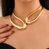 Cut Out Asymmetrical Necklace>MICAS Fashion