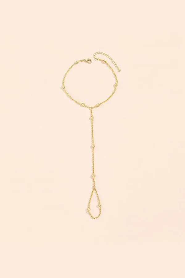 Cut Out Metal Bead Bracelet>MICAS Clearance