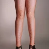 Diamond Mesh High Elastic Tights>MICAS Clearance