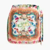Floral Print Knot Mini Skirt>MICAS Fashion