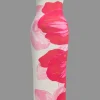 Floral Print Strapless Midi Dress>MICAS Online