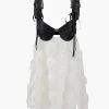 Frill Strap Floral Backless Mini Dress>MICAS Best