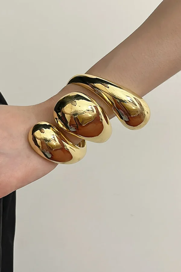 Geometric Bracelet With Spiral Design>MICAS Fashion