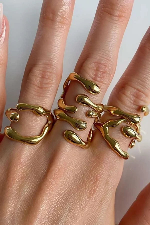 Plated Molten Ring>MICAS Outlet
