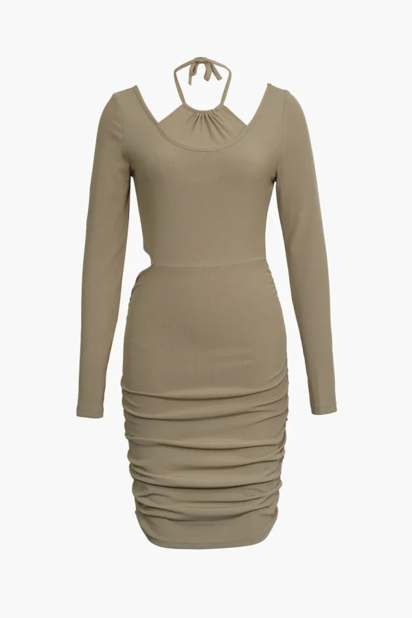 Halter Neck Mini Dress>MICAS Clearance
