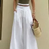 High Waist Wide Leg Trousers>MICAS New
