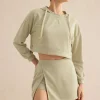 Hooded And Slit Mini Skirt Set>MICAS Online