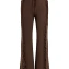 Knitted Drawstring Fringe Sweater Trousers>MICAS Best
