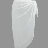 Knot Split Sheer Cover Up>MICAS Sale