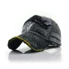Letter Embroidery Distressed Baseball Hat>MICAS New