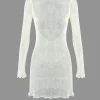 Lettuce Trim Backless Cover Up>MICAS Hot