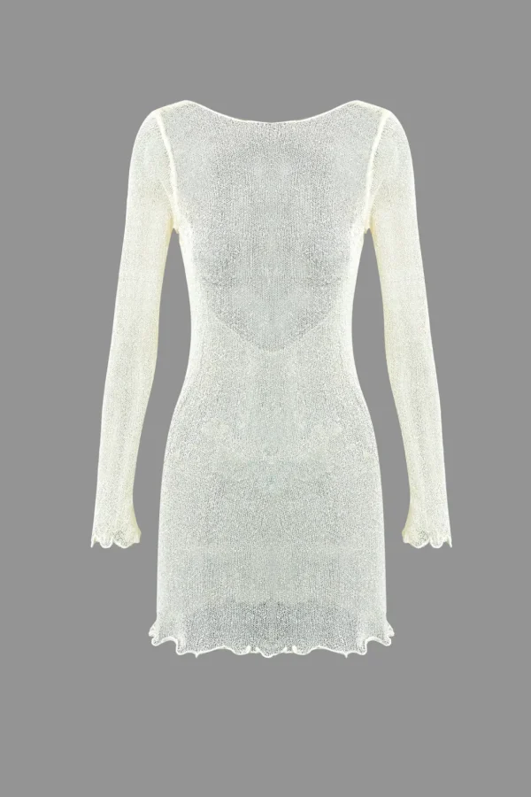 Lettuce Trim Backless Cover Up>MICAS Hot