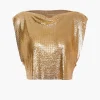 Metallic Glitter Tank Top>MICAS Outlet