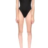 One Shoulder Ruched Short Sleeve Bodysuit>MICAS Clearance