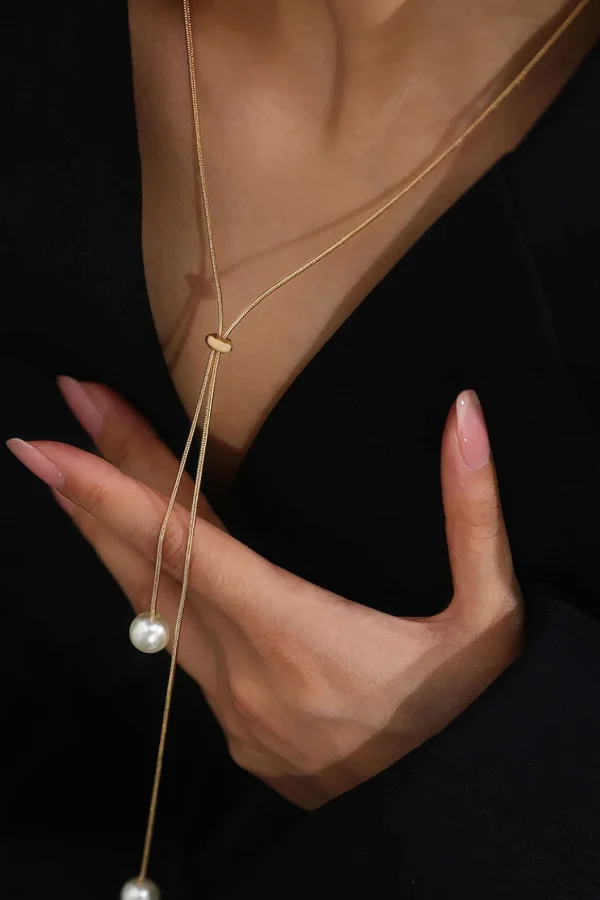 Pearl Adjustable Necklace>MICAS Best