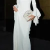 Ruffle Detail Long Sleeve Maxi Dress>MICAS Hot