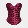 Satin Crossed Weave Tube Top>MICAS Fashion