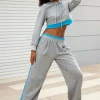 Side Stripe Detail Trousers>MICAS Online