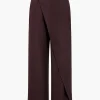Solid Asymmetrical Trousers>MICAS New