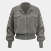 Solid Knit Pocket Cardigan>MICAS Online