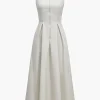 Solid Slipper Maxi Dress>MICAS Best