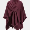 Solid V-neck Split Coat>MICAS Sale