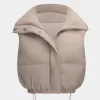 Stand Collar Zipper Sleeveless Vest>MICAS Best