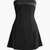 Strapless Mini Dress>MICAS Discount