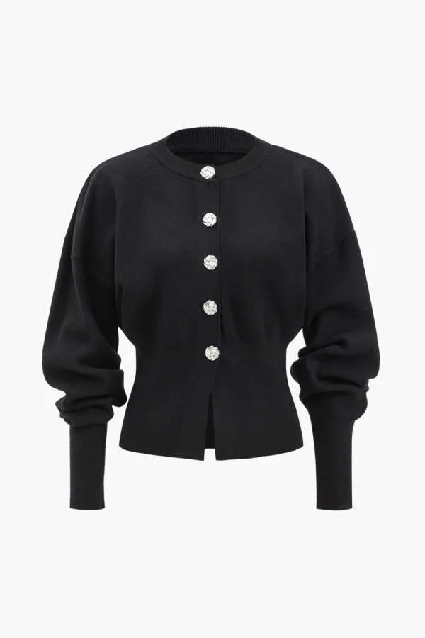 Sweater Button Cardigan>MICAS Discount