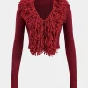 Sweater Patchwork Long Sleeve Cardigan>MICAS Fashion