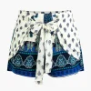 Tropical Print Knot Skort>MICAS New