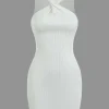 Twist Sleeveless Tank Mini Dress>MICAS Hot