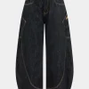 Washed Wide Leg Jeans>MICAS Discount