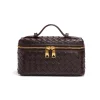 Woven Metallic Zipper Tote Bag>MICAS Online