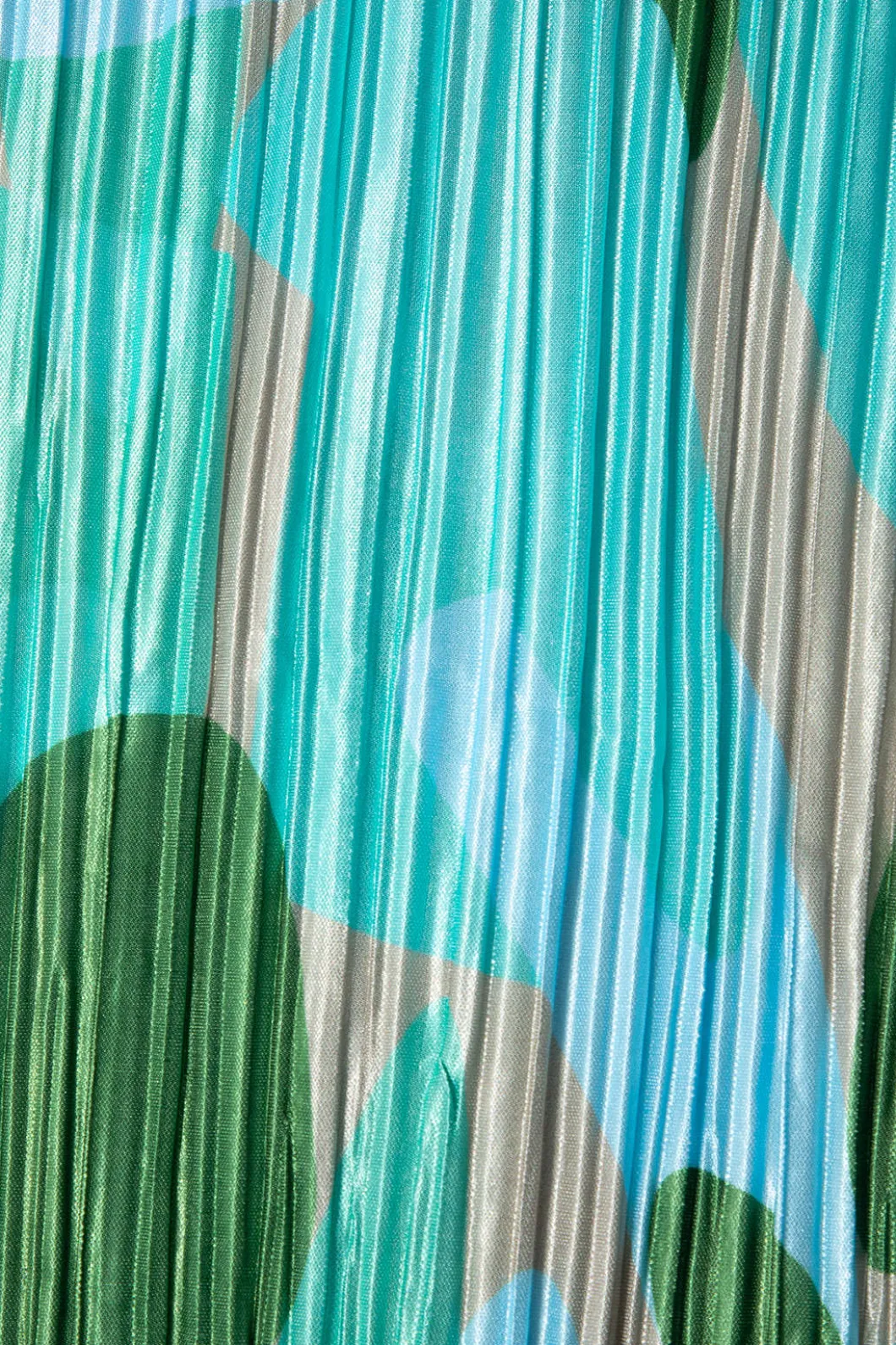 Abstract Cowl Neck Plisse Maxi Dress>MICAS Outlet