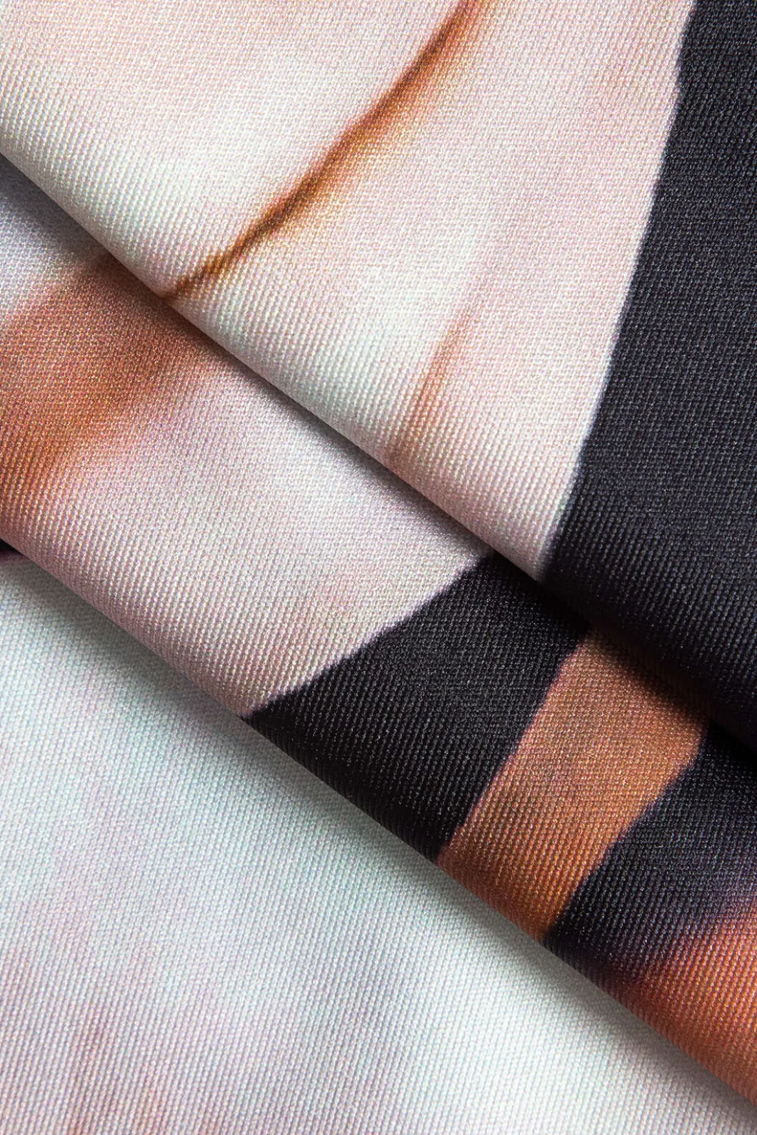 Abstract Floral Print Long Sleeve Top And Midi Skirt Set>MICAS Discount