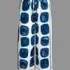 Abstract Print Drawstring Wide Leg Pants>MICAS Clearance