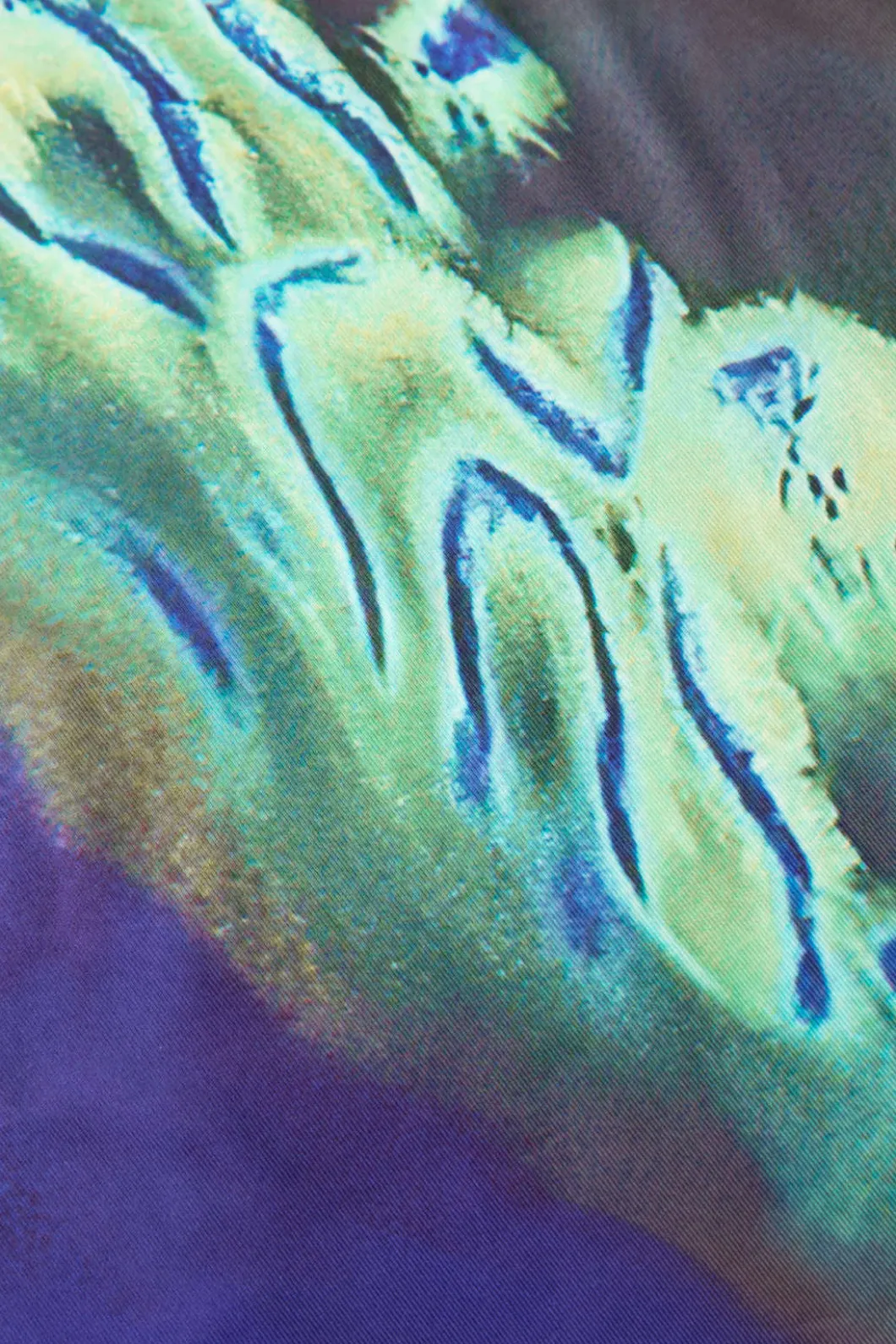 Abstract Print Knot Strapless Top And Cut Out Midi Skirt Set>MICAS Hot